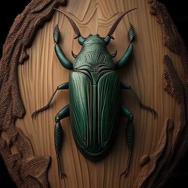 3D модель Beipiaocarabus oblonga (STL)